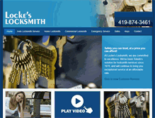 Tablet Screenshot of lockeslocksmith.com